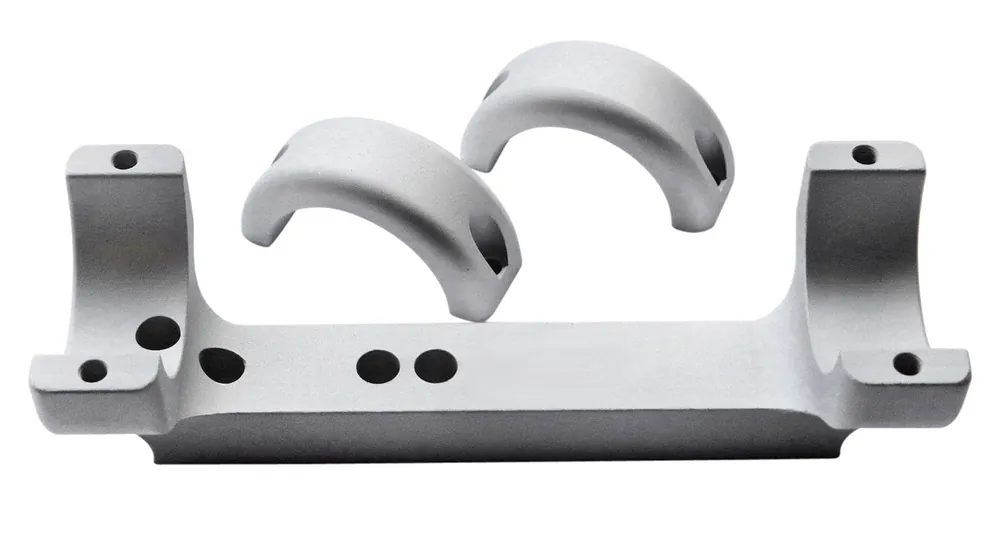 DNZ Game Reaper Thompson/Center Scope Mount/Ring Combo Silver 1"