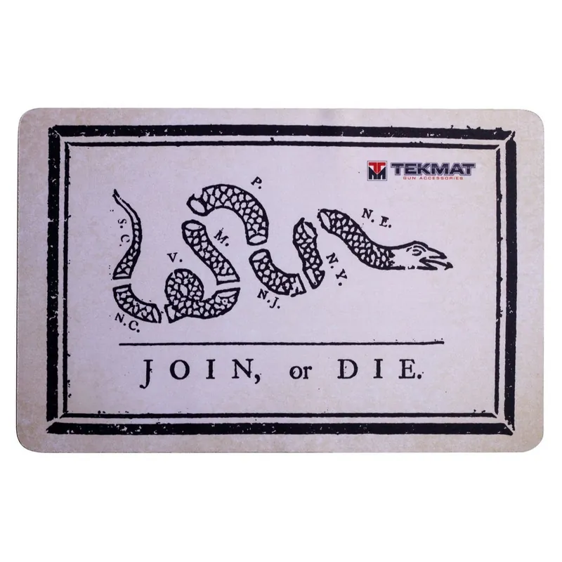 TekMat Join, or Die Gun Cleaning Mat
