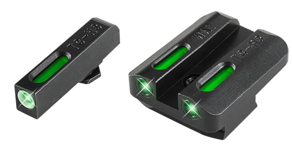 TruGlo TFX Green Tritium Sights for Walther PPQ