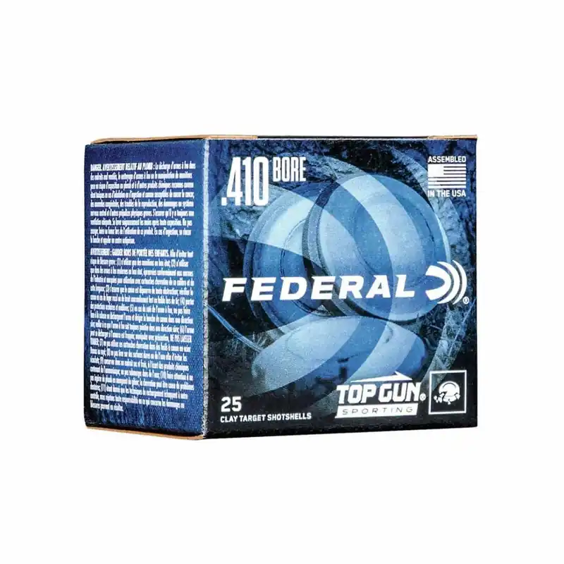 Federal Top Gun 410ga 2-1/2" 1/2oz 7.5 Lead 1330fps 25rd
