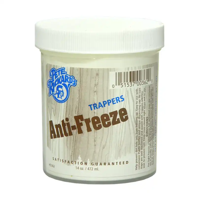 Pete Rickard‘s Trappers Antifreeze Powder