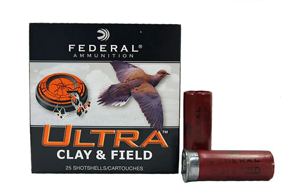 Federal 12 Gauge Ultra Clay & Field Shotshell Ammunition 2.75" 7.5 25 Round Per Box UC12SI 7.5