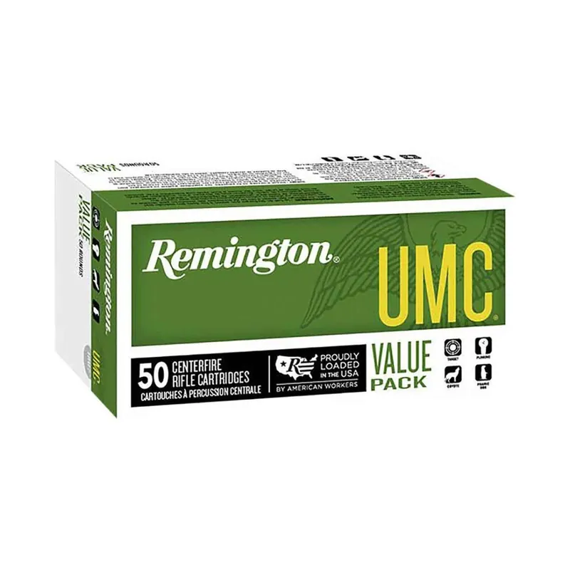Remington UMC 223 rem 50gr HP 50rd