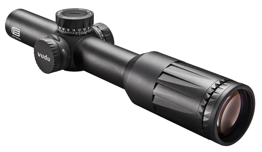 Eotech Vudu SR1 Black Hardcoat Anodized 1-6x24mm 30mm Tube Illuminated SR1-MRAD Reticle