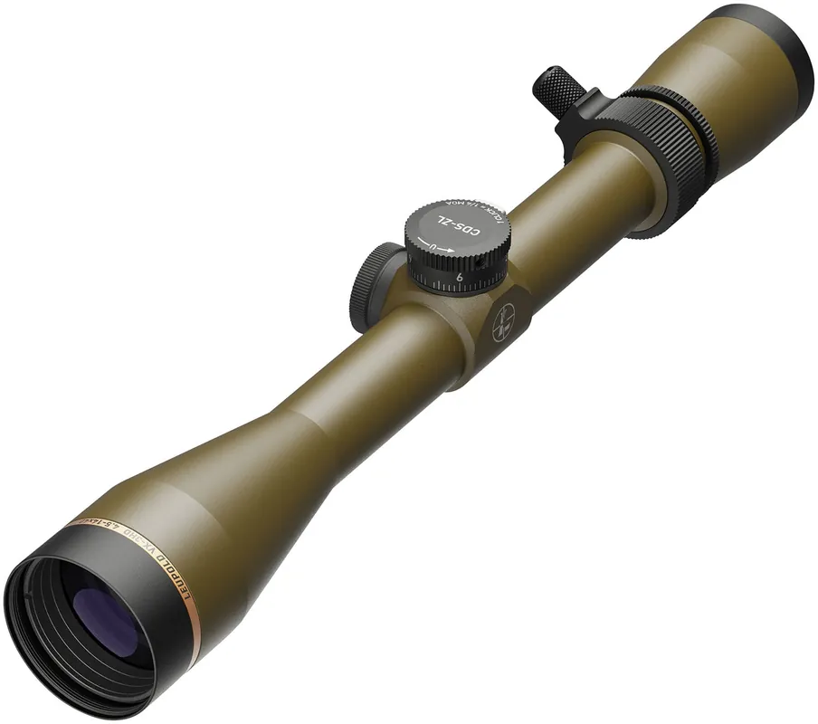 Leupold X-3HD CDS-ZL Burnt Bronze 4.5-14x40mm 1" Tube Wind-Plex Reticle