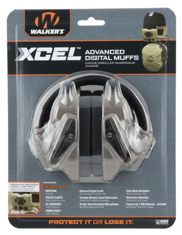 Walker‘s XCEL 100 Advanced Digital Muff