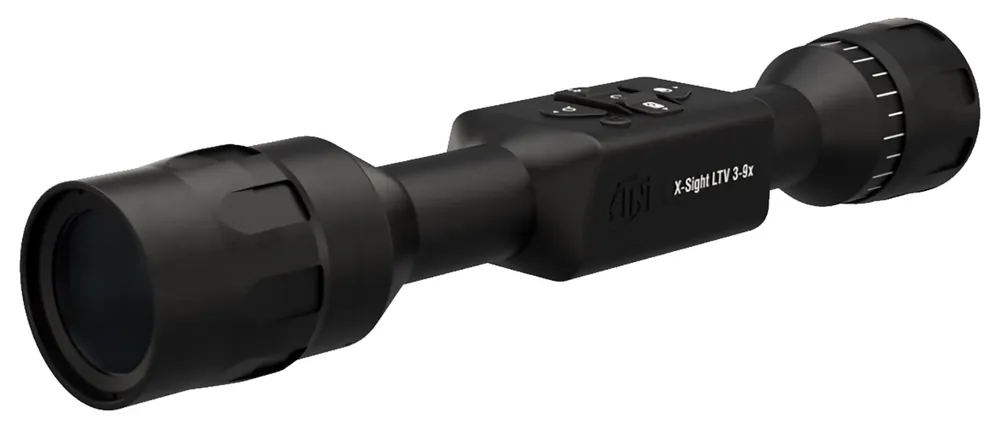 ATN X-Sight LTV 3-9x30mm Day/Night Hunting Scope 30mm Tube Infrared Illuminator Rechargeable Battery Aluminum Black