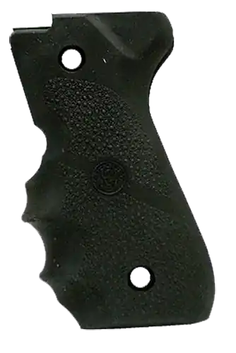 Hogue Rubber Grip Black Rubber with Finger Grooves for Beretta 92F, 96