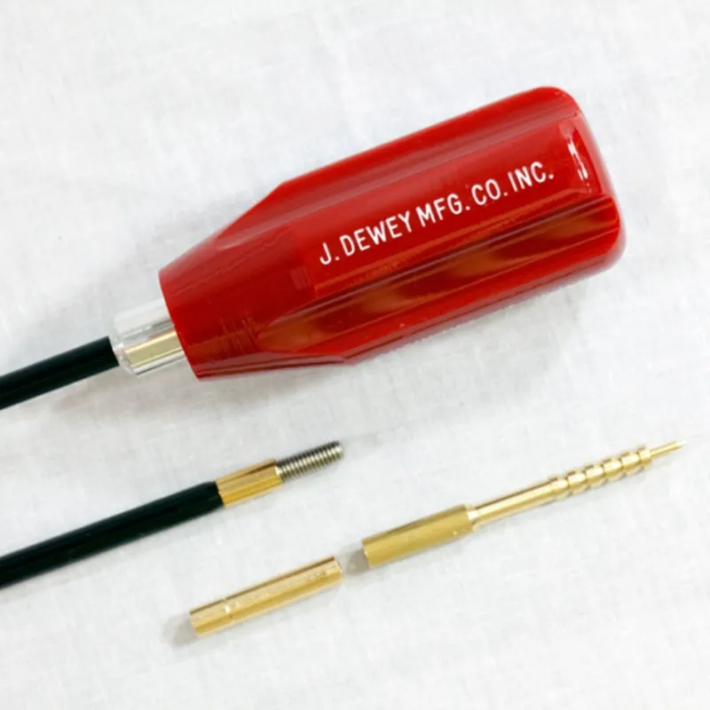 J. Dewey .22/.26 Caliber 44 Nylon Coated Rod Cleaner"