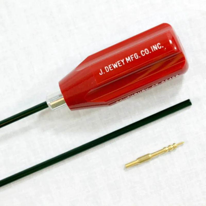 J. Dewey .20 Caliber 38 Nylon Coated Rod Cleaner"