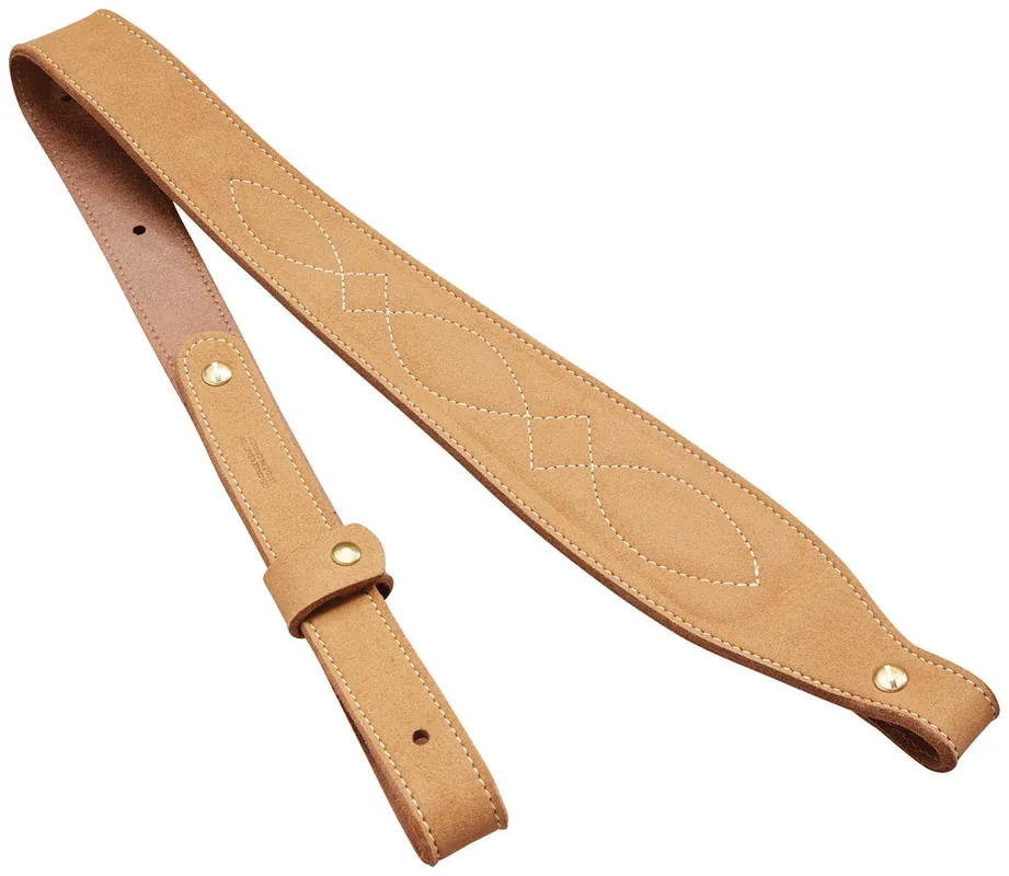 Butler Creek Cobra Rifle Sling Padded Brown Suede 36" OAL 1" Wide