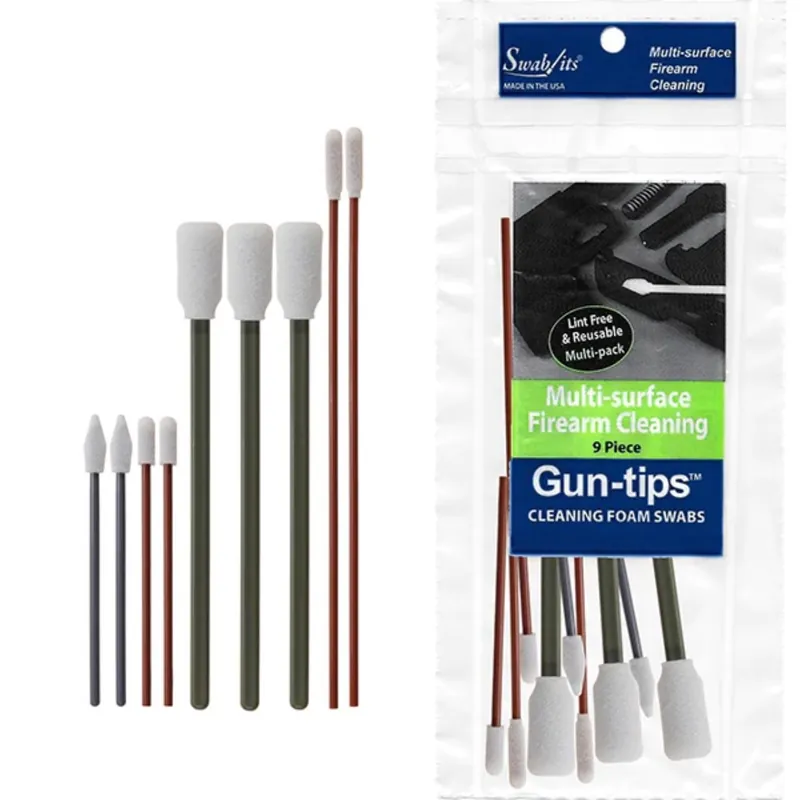 Swap-Its Gun-tips 9-Piece Cleaning Foam Swab Kit