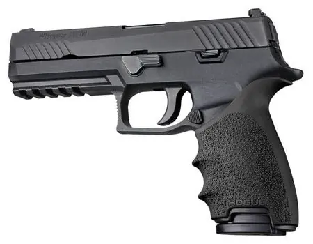 Hogue HandAll Beavertail Grip Sleeve Sig Sauer P320 Black