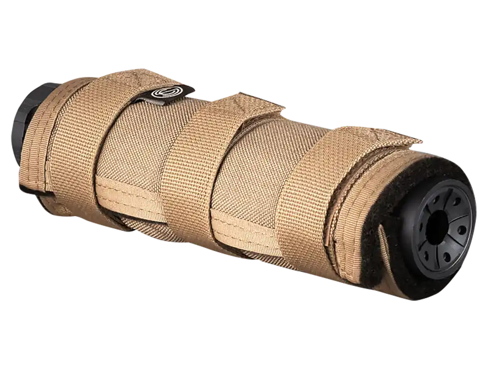 SilencerCo High Temp Suppressor Cover 6 in Flat Dark Earth Nylon Heat Shield AC1985