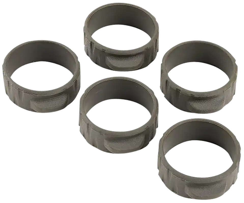 Strike Bang Band Mini 34mm OD Green Nitrile Rubber Tactical Grip Bands 5-Pack BANGBAND34MMOD