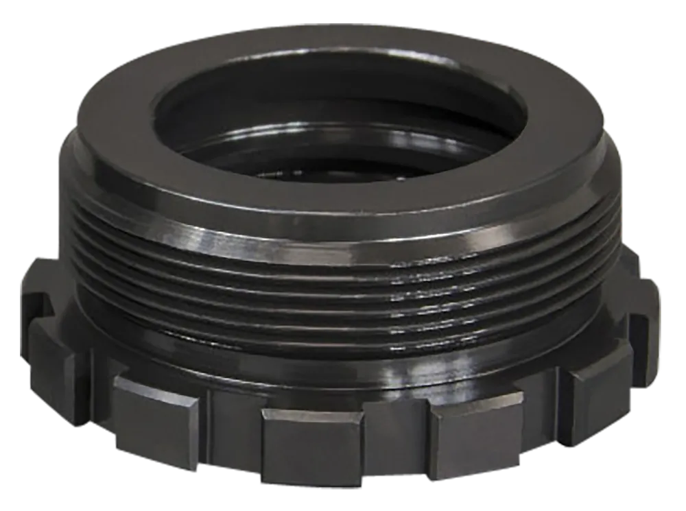 Yankee Hill 3051TI Kurz QD Adapter TI 1-3/8"-24 Tpi Black Titanium