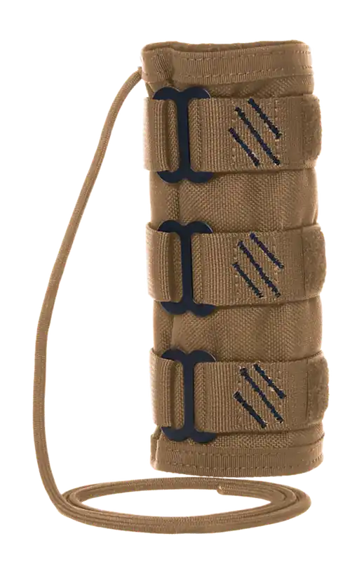 G*Outdoors 6 in Tactical Suppressor Cover, 1000D Nylon Heat-Resistant Liner w/ Tether Line T8006T