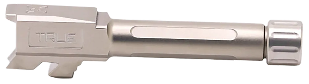 TRUE PRECISION INC Glock 43/43X 9mm Luger Threaded Match Barrel, Satin Stainless 3.90in TPG43BXT