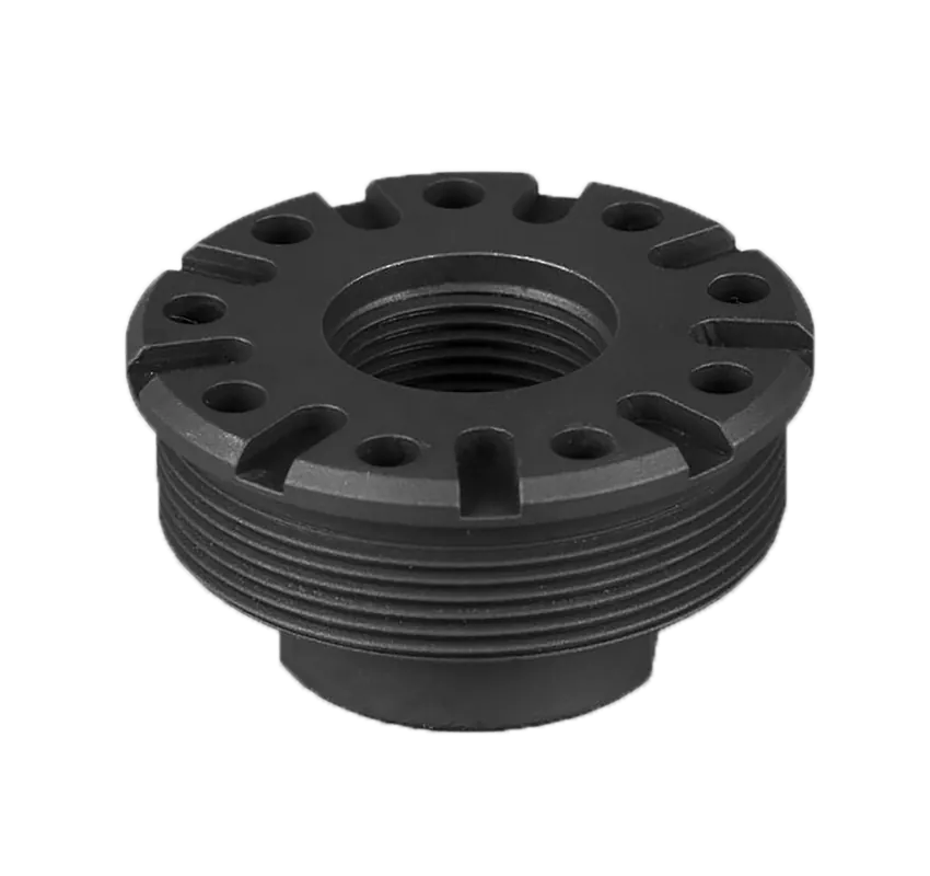 SilencerCo Bravo Direct Thread Suppressor Mount 3/4x24 Matte Black Adapter AC668