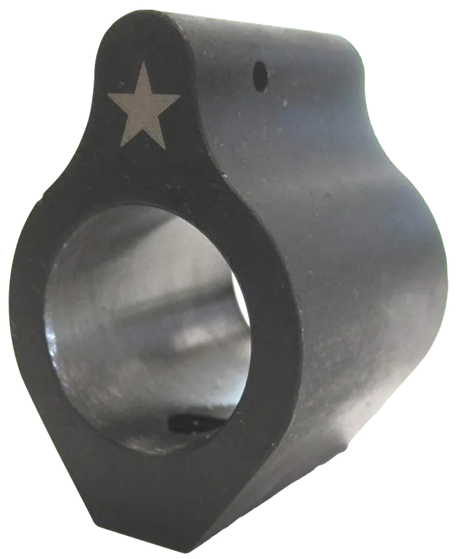 Bravo Company Manufacturing BCM Low Profile Gas Block for .625 in Barrels, Black Phosphate Steel LGB625