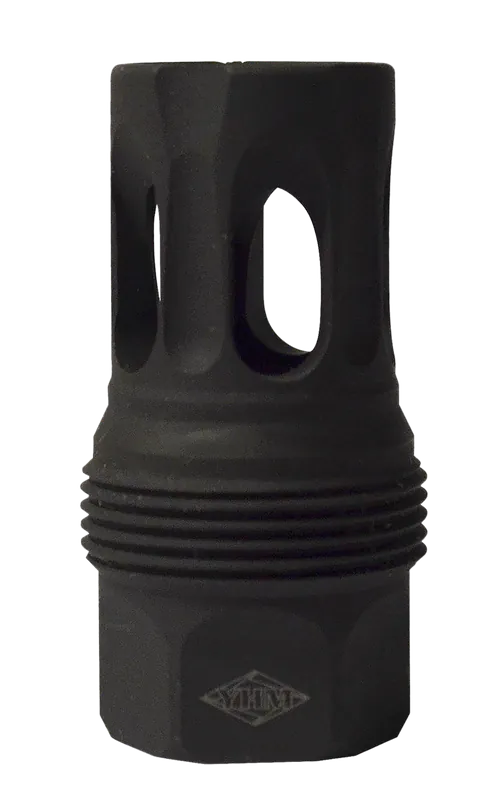 Yankee Hill sRx Short Q.D. Flash Hider, Black Phosphate Steel, 5/8-32 Thread 444532