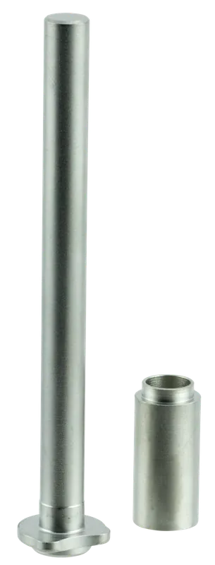 Wilson Combat 1911 Government Full-Length Guide Rod & Plug, Stainless Steel (Silver) 25G