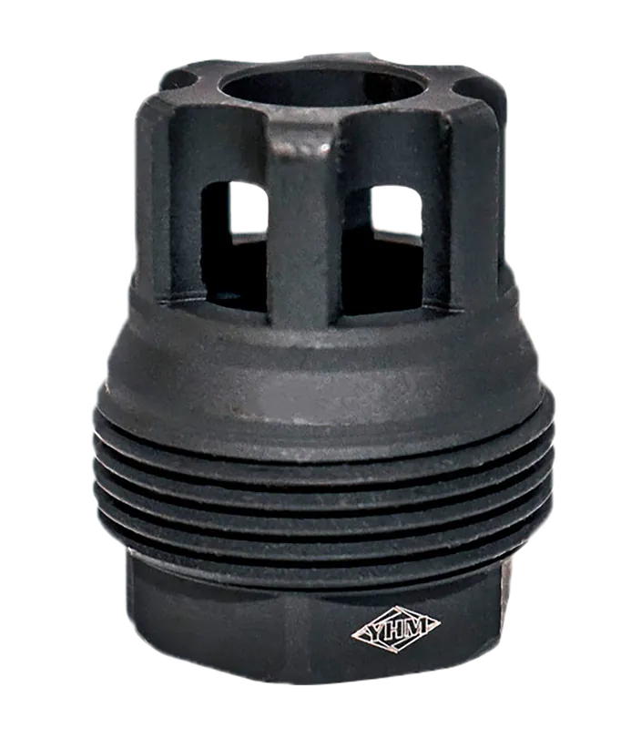 Yankee Hill sRx QD Mini Muzzle Brake, 5/8-24, 9mm, Black Phosphate Steel 4401MB24