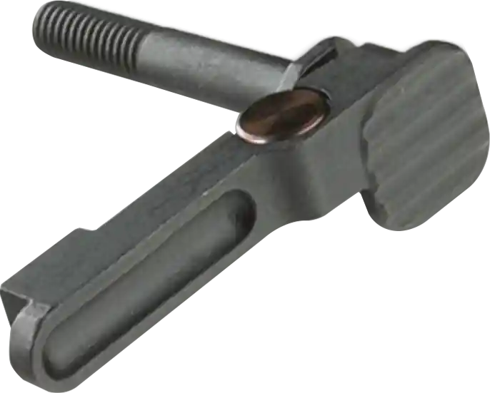 B&T Firearms Enhanced Ambidextrous AR-15 Magazine Catch Kit, Black Nitride 8620 Steel BADEMCAMBI