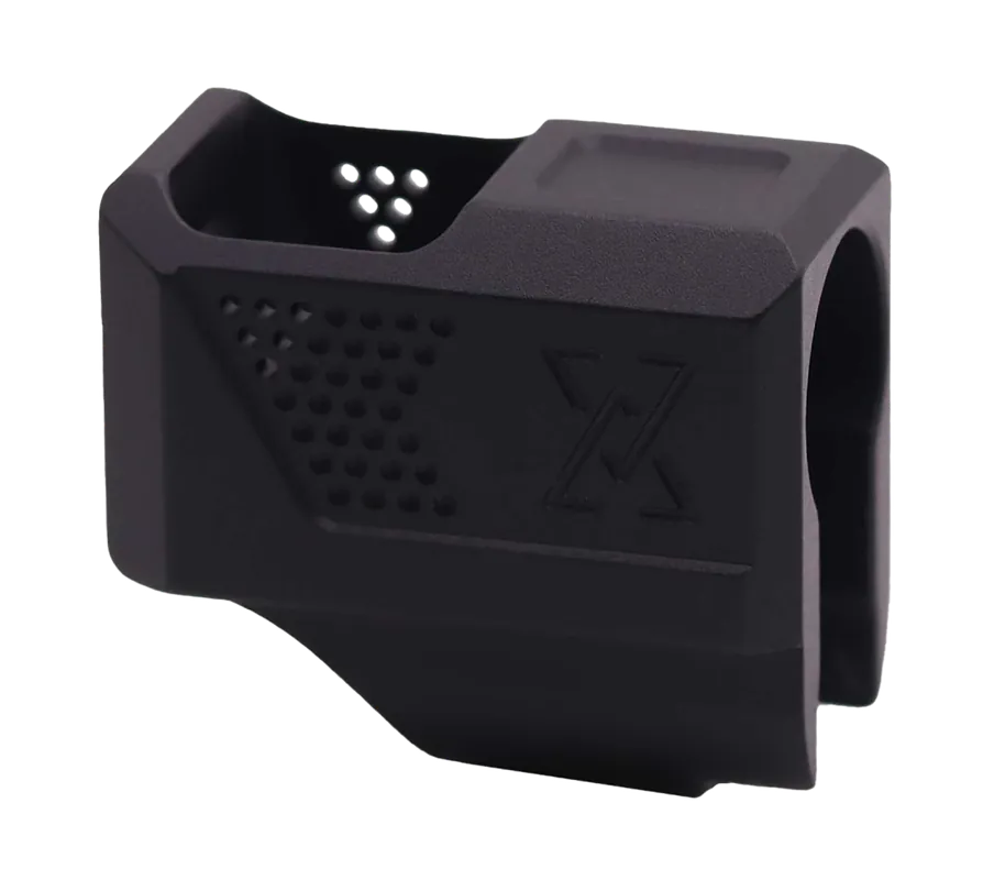 True Precision Inc True-Lock Ultimate Locking Compensator for Glock 43/43X/48, Black Anodized TPG43CMPBL