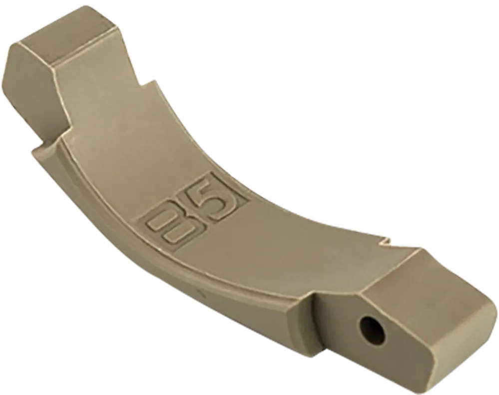 B5 Systems Bravo AR-Platform Drop-In Curved Trigger Guard, Reinforced Polymer FDE PTG1128