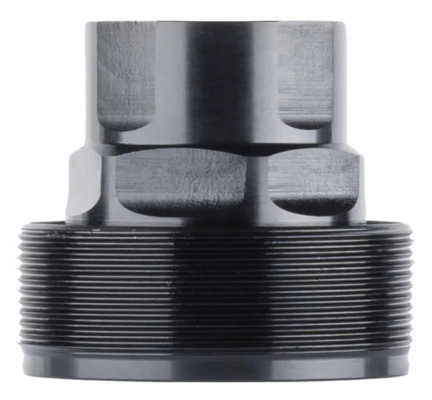 Dead Air Wolverine Thread Insert 26mm Left-Hand Stainless Steel Black Nitride Finish WV202