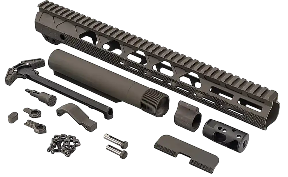 Timber Creek Outdoors Greyman Complete AR-15 Build Kit, Forest Finish, TCGKF 816397028370