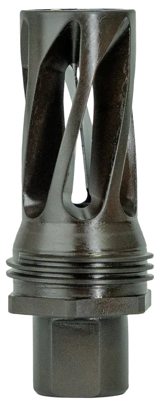 Huxwrx 2550 5.56 Flash Hider Quick Detach Mount, 1/2x28 Threads, Black 2885