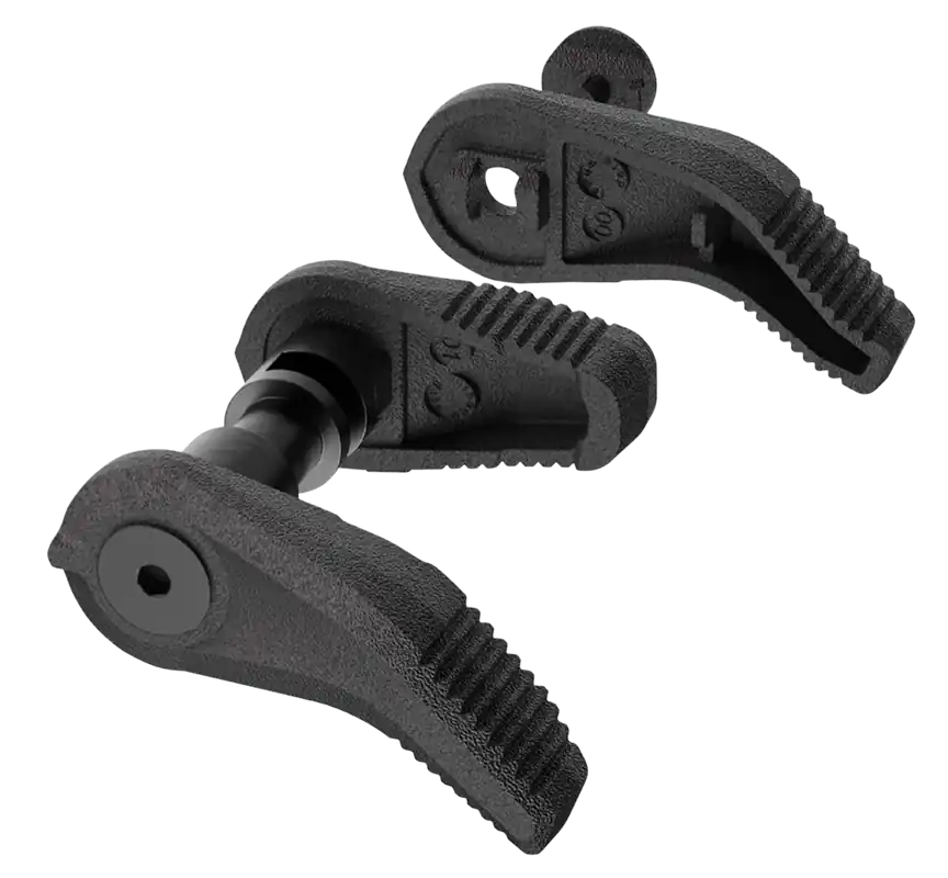 MAGPUL INDUSTRIES CORP MOE Enhanced Selector Kit for HK MP5 Platform, Ambidextrous Black MAG1071BLK