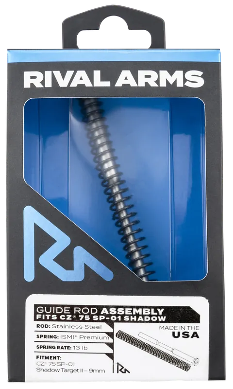 Rival Arms CZ 75 SP-01 Shadow Target II Guide Rod Assembly, Black Stainless Steel RARA50C201S