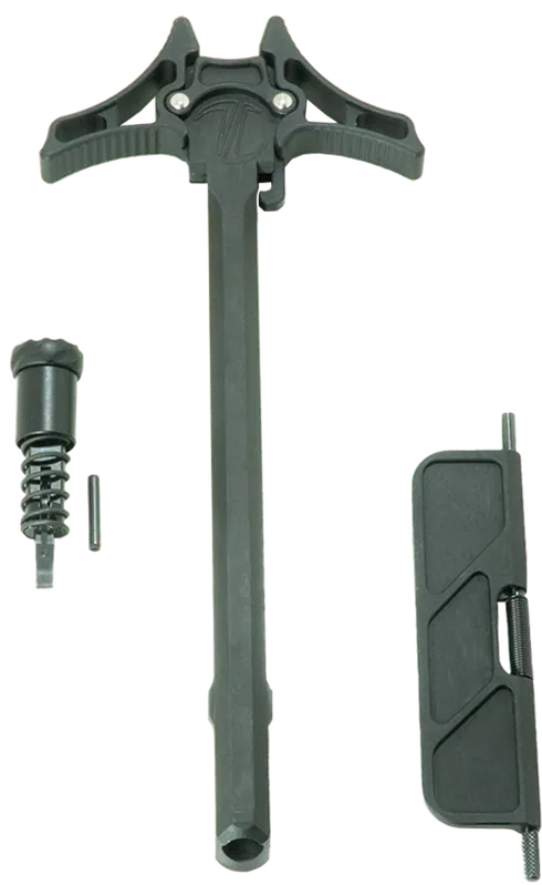 Timber Creek Outdoors Enforcer AR Upper Parts Kit w/ Ambidextrous Charging Handle, Black Aluminum EUPKBL