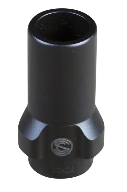 SilencerCo 3-Lug Muzzle Device for 9mm Luger, 5/8x24 Thread Suppressor Adapter AC2609