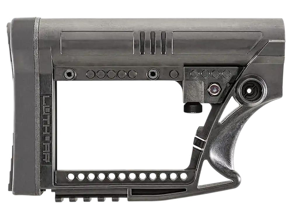 LUTH-AR MBA-4 Skullaton AR-15/AR-10 Carbine Buttstock, Mil-Spec/Commercial Tube Fit MBA-4