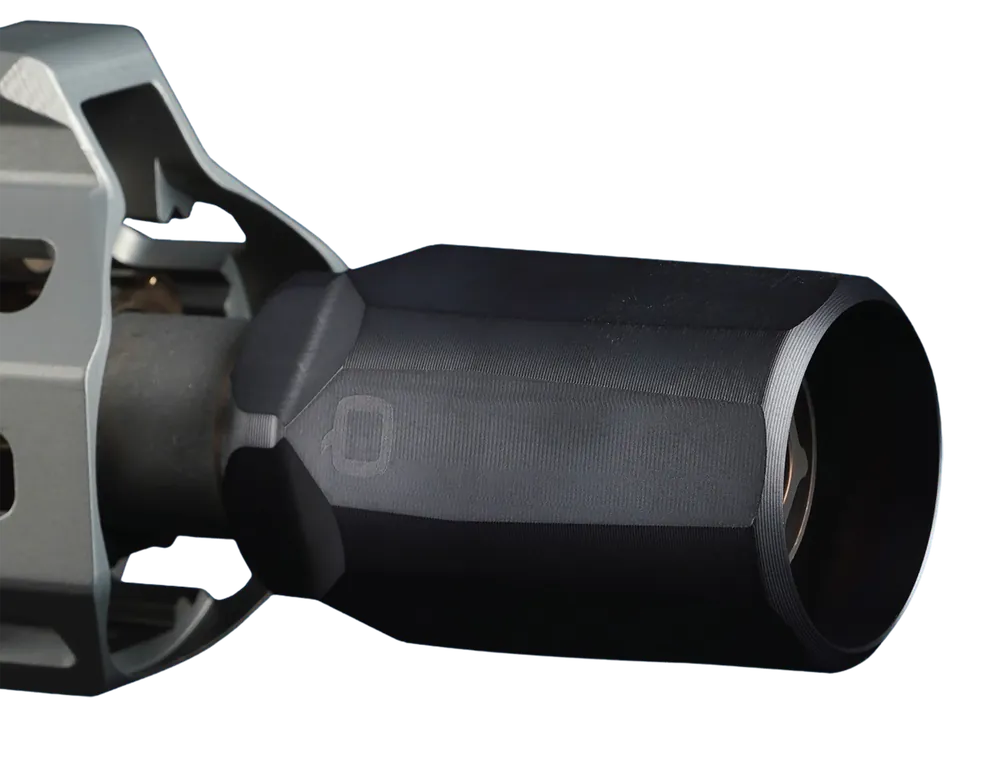 Q LLC Whistle Tip Blast Mitigation Device/Thread Protector, Cherry Bomb, Black Physical Vapor Deposition WHISTLE-TIP-PVD