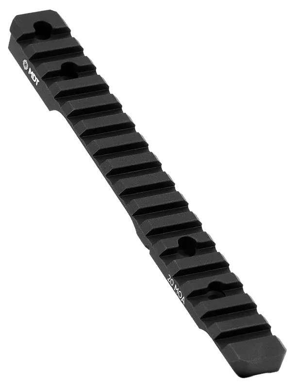 MDT Sporting Goods Picatinny Scope Rail Base for Tikka T1X Rimfire, 20 MOA, 11in Black 104505BLK