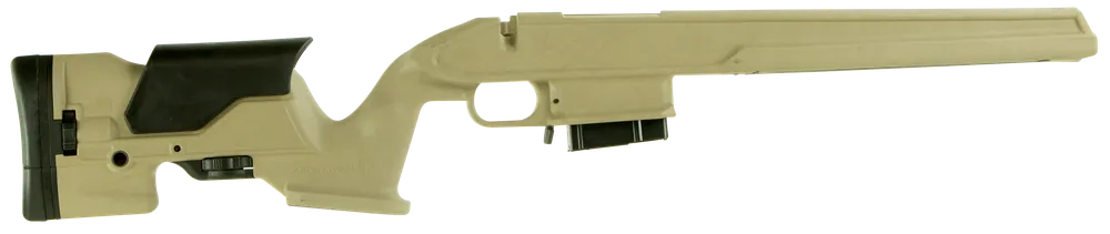 Archangel Precision Rifle Stock for Howa 1500/Weatherby Vanguard, Desert Tan, Adjustable Cheek AA1500DT