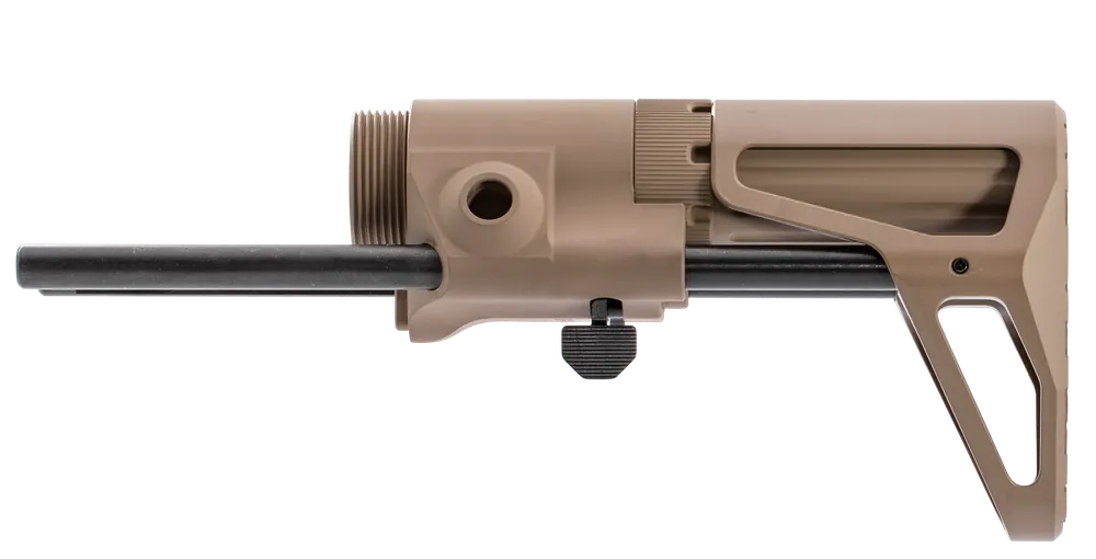 Maxim CQB Gen 7 Collapsible AR-15 Stock, 7075 Aluminum, Flat Dark Earth Anodized MXM47503