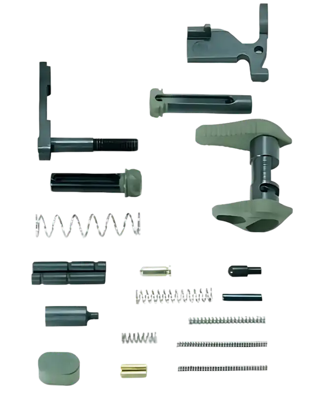 Timber Creek Outdoors Greyman AR-Platform Lower Parts Kit, Forest Finish, GLPKF