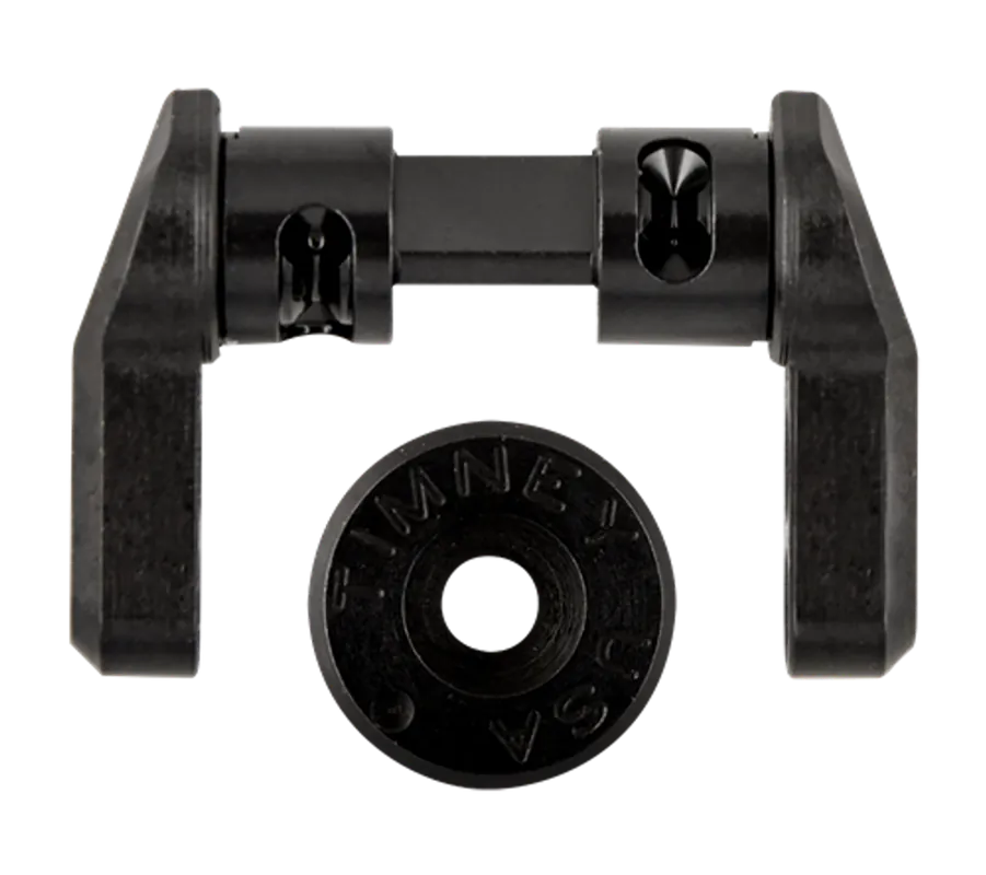 Timney Triggers 49‘r AR Safety Selector, 49/90 Degree Ambidextrous Steel, Black 49ERSAFETY