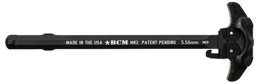 Bravo MK2 Ambidextrous AR-15 Charging Handle, 7075-T6 Aluminum Black, GFHMK2LRGAMBI