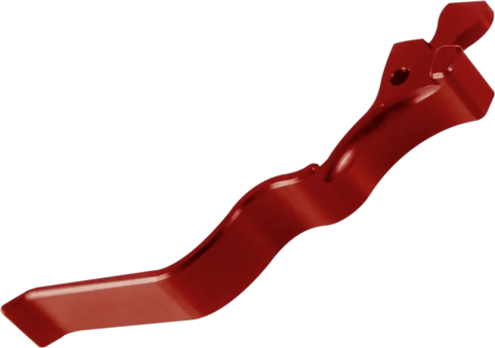 TIMBER CREEK OUTDOOR INC Ruger 10/22 Extended Magazine Release, Red Billet Aluminum CNC 10/22EMRXLR