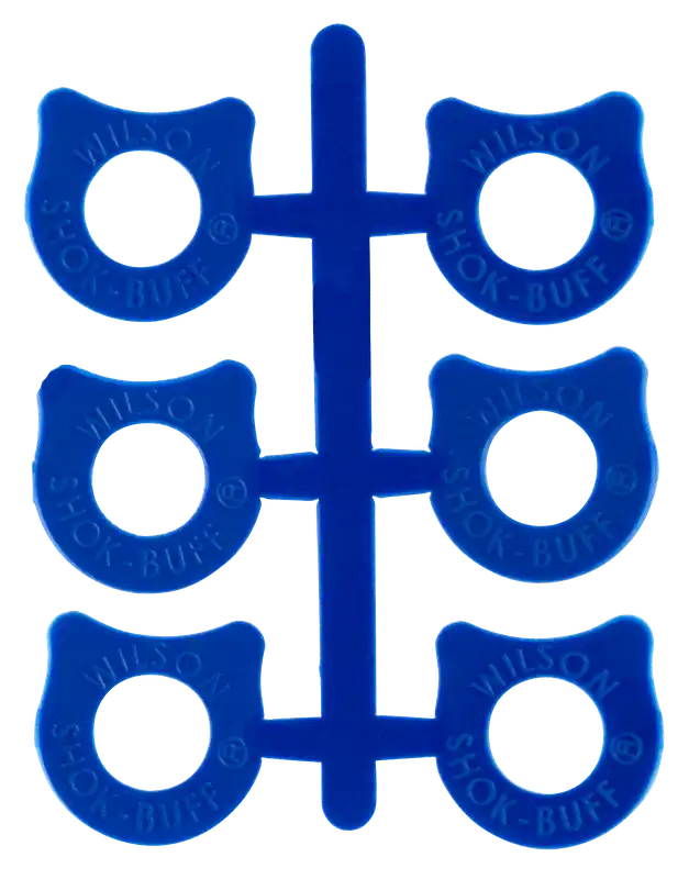 Wilson Combat Shok-Buff 1911 Full Size Recoil Buffers, Royal Blue Polyurethane 6-Pack 2B