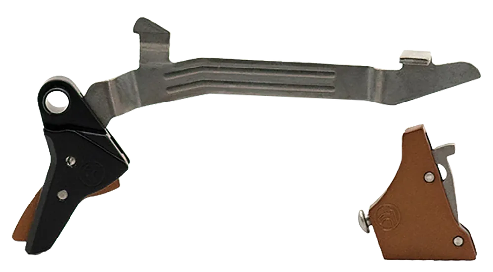 Timney Triggers Alpha Competition Glock Gen 3-4 Bronze Straight Trigger for 9mm/.40 ALPHAGLOCK34BRNZE