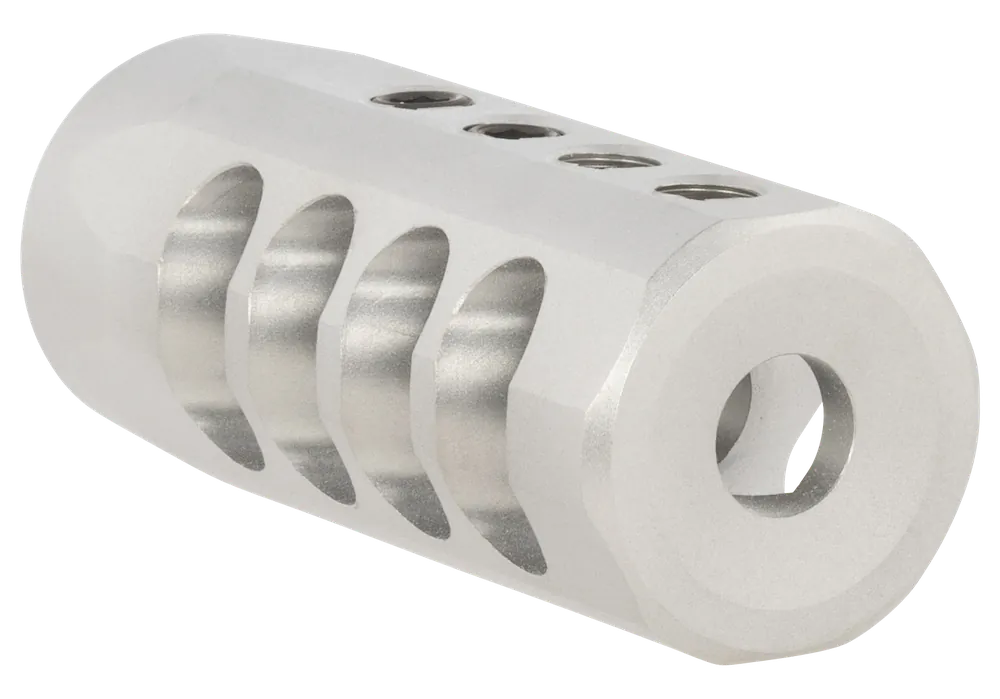 Christensen Arms Side-Baffle Titanium Muzzle Brake for .338 Cal, 5/8-24 Threads per Inch 8100001702