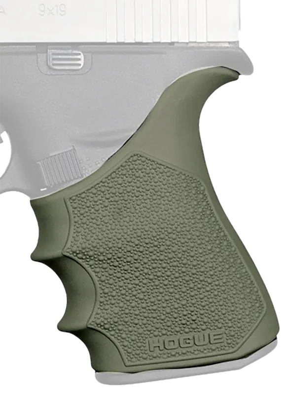 Hogue HandALL Beavertail Grip Sleeve, Olive Drab Green Rubber for Glock 43X/48 18211